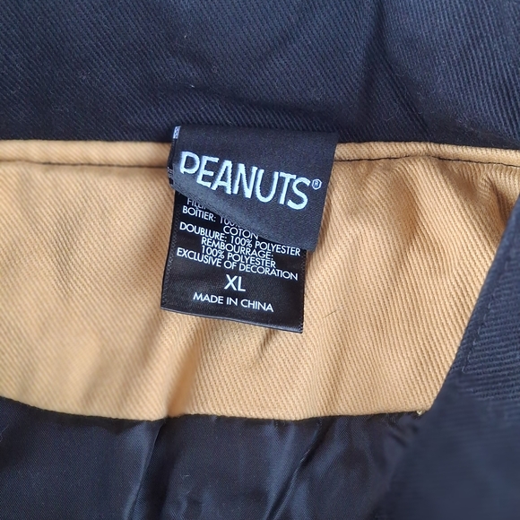 Peanuts Racing Jacket with Snoopy Patch - Picture 2 of 7